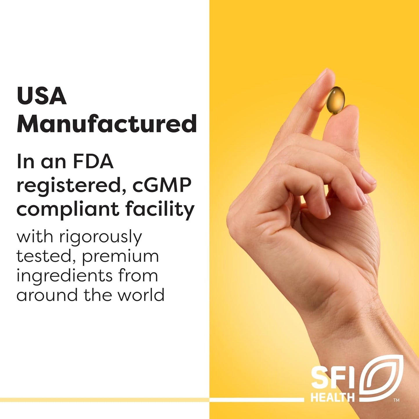 Klaire Labs SFI Health Vitamin D Plus K - Bioavailable Vitamin K2 D3 Supplement for Bone & Immune Support - Each Capsule Delivers D3 5000 iu & K2 100 Mcg (60 Capsules)